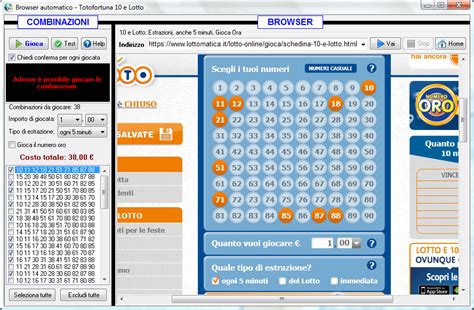 Verifica vincita al Lotto .